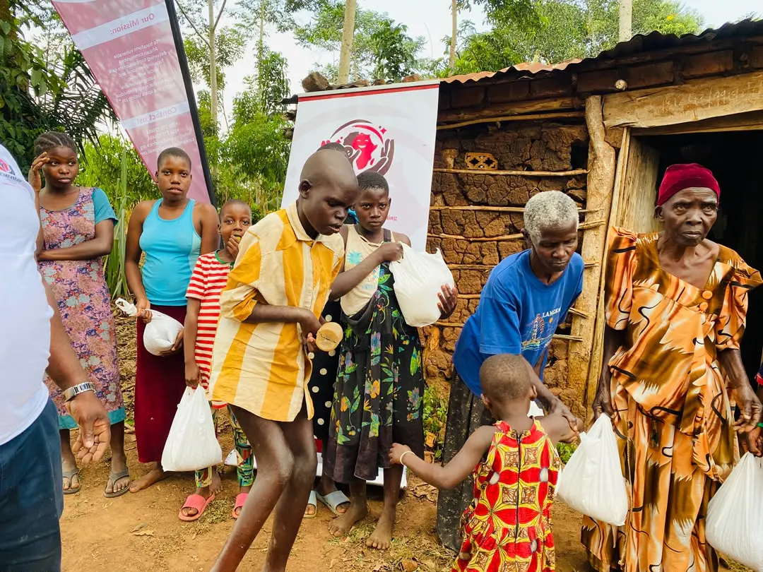 Care and Joy Africa delivering practical support in Kimooli Village