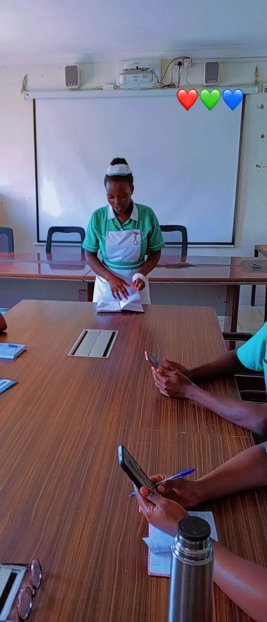 Veronica Nabunya continuing her nursing studies